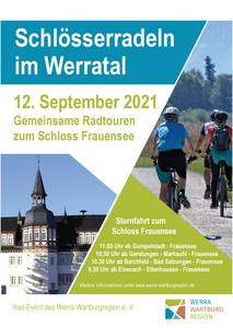 20210810 Schlösserradeln Plakat A3 Final DRUCK