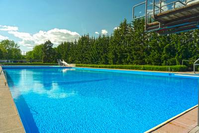 Schwimmbad Gerstungen am 30. Mai 2023 © K. Hartung freibadöffnung1.juni