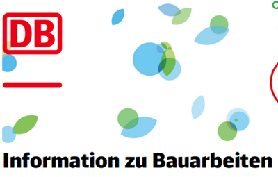 Vorabinformation über Bauarbeiten der Deutschen Bahn im Gemeindegebiet deutschebahn bauarbeiten