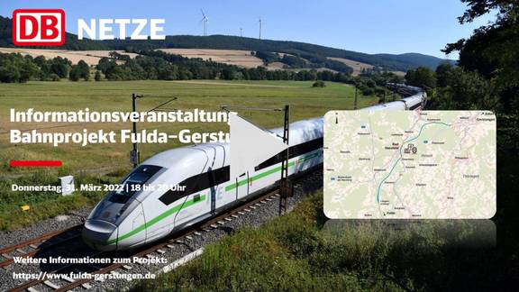 Bahnprojekt Fulda Gerstungen