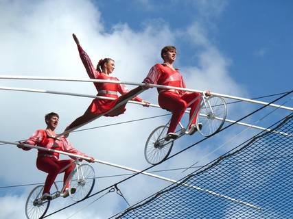 Hochseil Spagatraeder