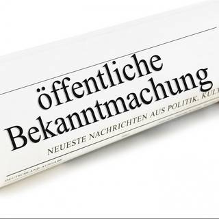 2 ffentlichebekanntmachung ©Adobe Credit