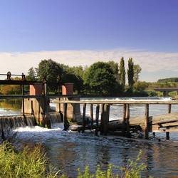 Historischer Schwettrich in Sallmannshausen Historischer Schwettrich