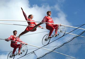 Hochseil Spagatraeder