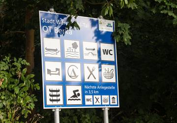 Hinweisschild © K. Hartung