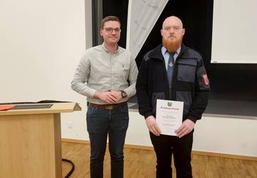 Stellv.Wehrführer Christoph Wollentin