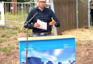 Bürgermeister Rommert blickt zurück in die 1940er-Jahre © Karen Hartung