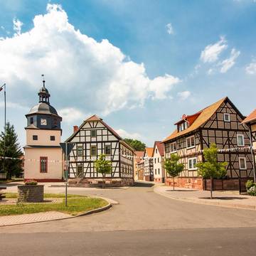 Dorfplatz in Neustädt Dorfplatz in Neustädt