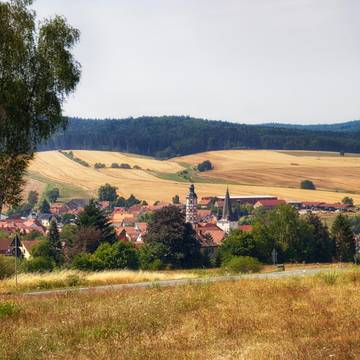 AnsichtMarksuhl vonBStraße Ansicht Marksuhl