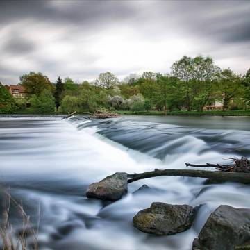 AmWehrSallmLangzeitbel04 2018KH Das Sallmannshäuser Wehr