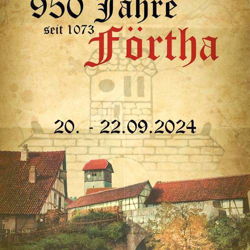 950 Jahrfeier Förtha