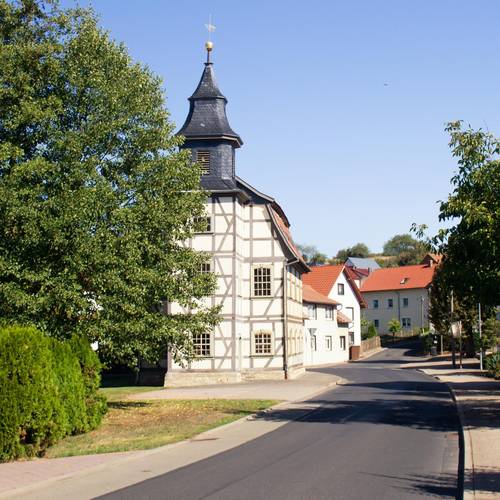 Kirche&Straße Burkhardtroda © K.H. Kirche&Straße Burkhardtroda © K.H.
