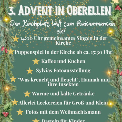3. Advent in OBERELLEN