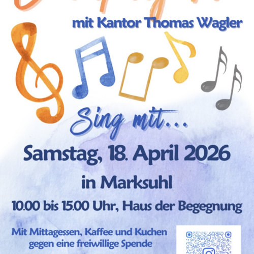 Chorprojekt in MARKSUHL Chorprojekt in MARKSUHL