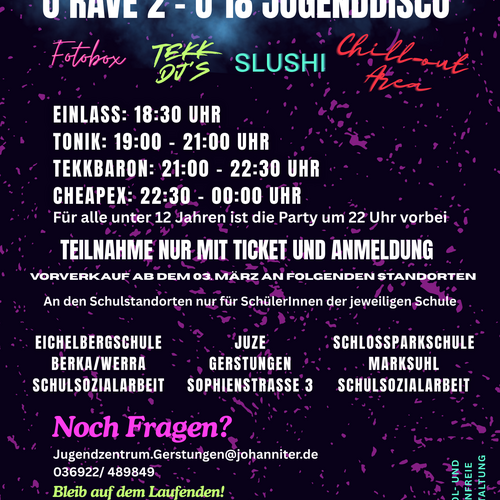 2 U 18 Jugenddisco