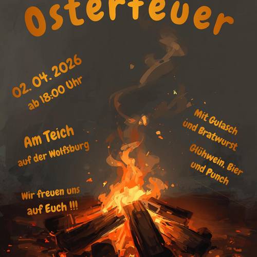 Osterfeuer 2026 FFW WUK