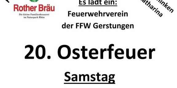 Osterfeuer (1) 24 Gerstungen