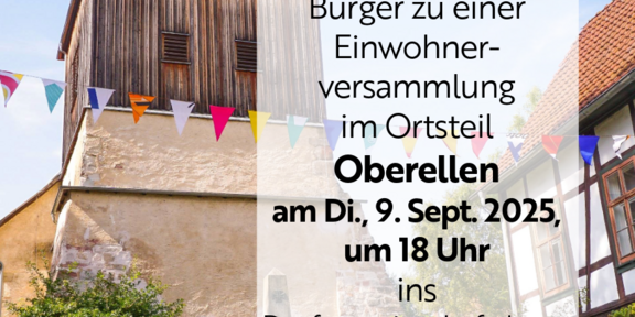 Bürgerversammlung Oberellen 2025