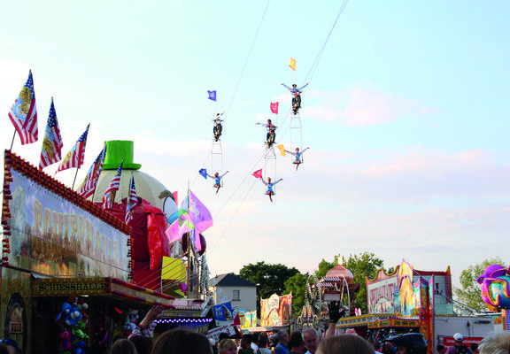 Motorradshow Dresden Schlussfahrt