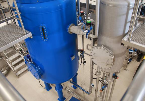 Technik im Hochbehälter Gerstungen © Karen Hartung Technik Hochbehälter