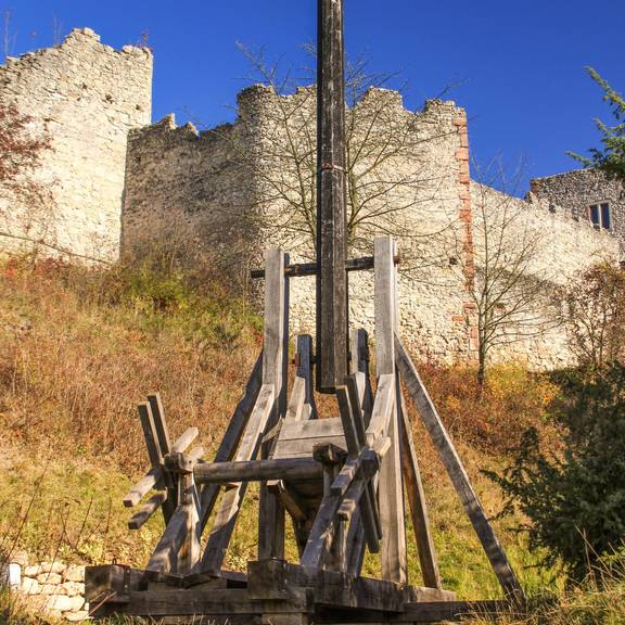 Blide - Alte Steinschleuder