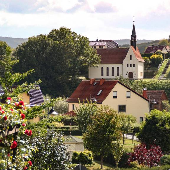 Dorfansicht Wolfsburg-Unkeroda © Karen Hartung AnsichtWUnkeroda09 2019KH