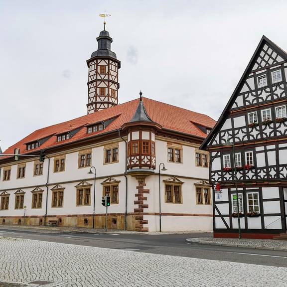 MarktMarksuhl Marktplatz in Marksuhl
