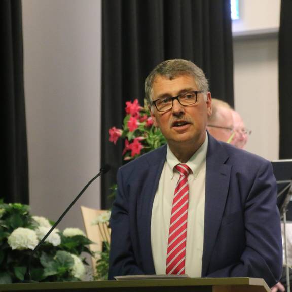 IMG 2932 Landrat des Wartburgkreises, Reinhard Krebs, zu Gast in Gerstungen