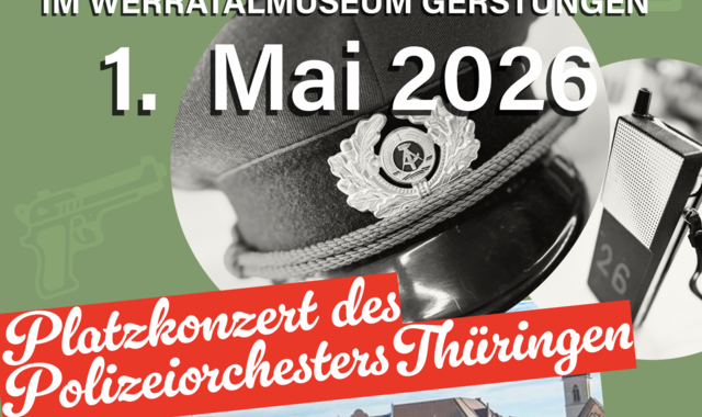 vorank ndigung polizei in th ringen mit platzkonzert